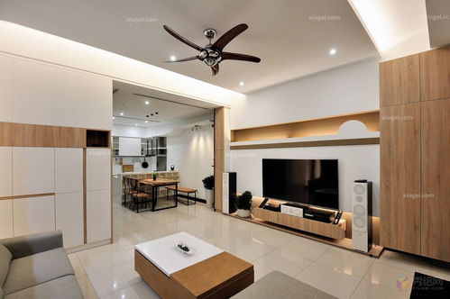 日式别墅设计图集,日式风设计的清新简约空间